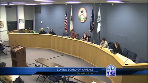 Zoning Board of Appeals .